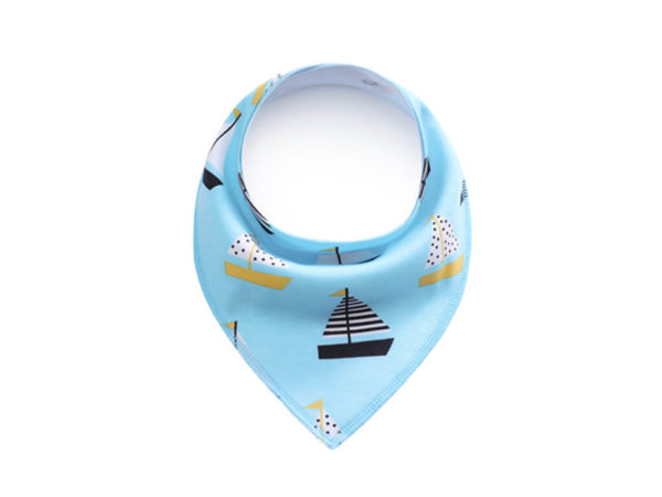 Vsepropejska Boat modrý šátek pro psa