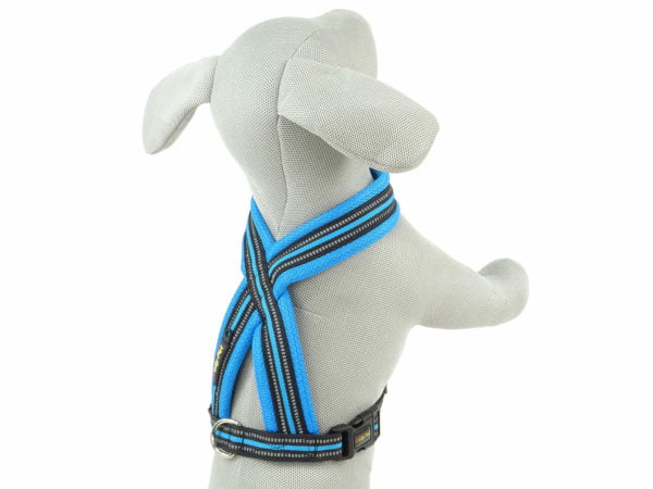 Vsepropejska Ryan reflexní postroj pro psa do | 43 – 72 cm Barva: Modrá