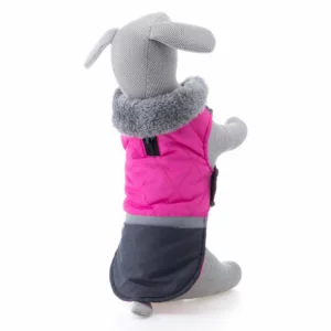 Vsepropejska Fogy stylová bunda pro psa Barva: Růžová