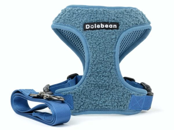 Dolebean kšíry pro psa s vodítkem | 35 – 58 cm Barva: Modrá