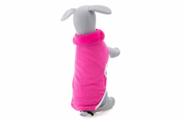 Vsepropejska Briana fleecová mikina pro psa Barva: Růžová