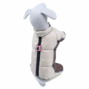 Vsepropejska Darila teplá kombinéza pro psa Barva: Hnědá