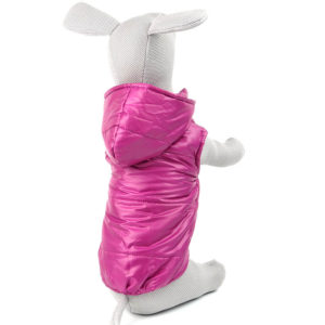 Vsepropejska Flavory bunda pro psa s odepinatelnou kapucí Barva: Růžová