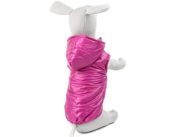 Vsepropejska Flavory bunda pro psa s odepinatelnou kapucí Barva: Růžová