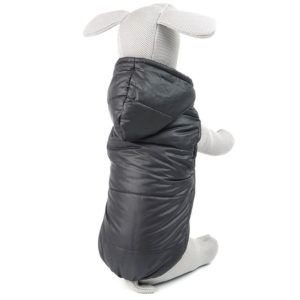Vsepropejska Flavory bunda pro psa s odepinatelnou kapucí Barva: Černá