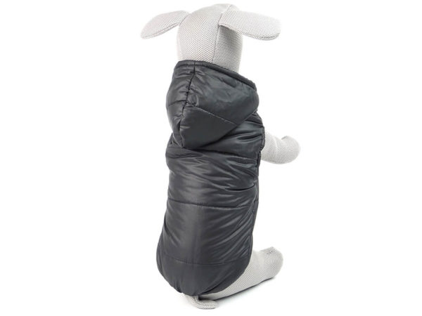 Vsepropejska Flavory bunda pro psa s odepinatelnou kapucí Barva: Černá