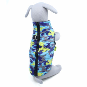 Vsepropejska Knox obleček pro psa na zip Barva: Modrá