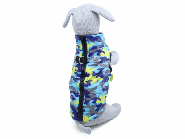 Vsepropejska Knox obleček pro psa na zip Barva: Modrá