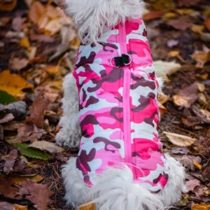 Vsepropejska Knox obleček pro psa na zip Barva: Růžová