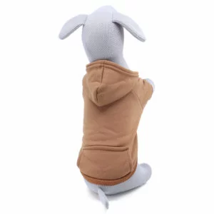 Vsepropejska Mitexi mikina s kapsou pro psa Barva: Hnědá