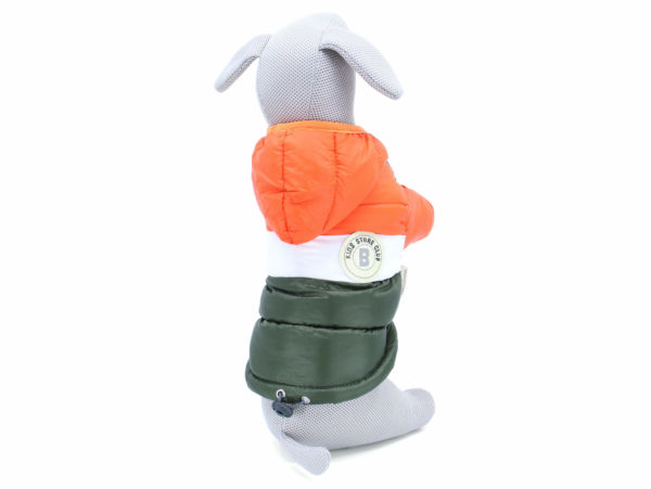 Vsepropejska Palaton prošívaná bunda pro psa s kapucí Barva: Zelená