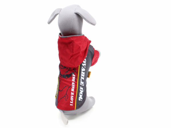 Vsepropejska Alba sportovní pláštěnka pro psa Barva: Červená