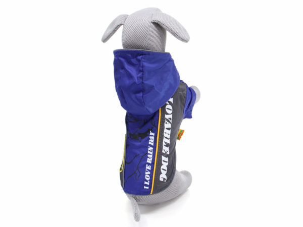Vsepropejska Alba sportovní pláštěnka pro psa Barva: Modrá