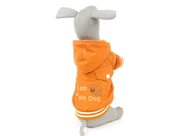 Vsepropejska Big dog zimní bunda pro psa Barva: Oranžová
