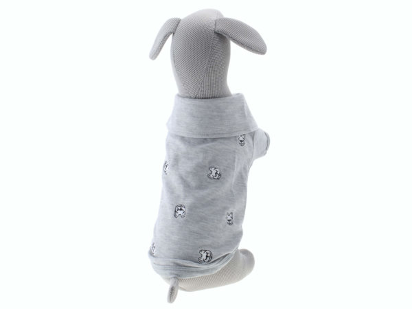 Vsepropejska Brok šedé tričko pro psa Délka zad (cm): 34