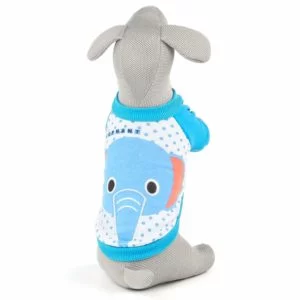 Vsepropejska Elephant mikina pro psa s potiskem Barva: Modrá