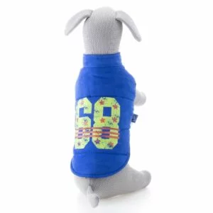 Vsepropejska Elfi oboustranná bunda pro psa Barva: Modrá