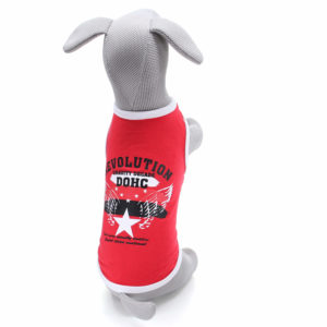 Vsepropejska Perla tričko s nápisy pro psa Barva: Červená
