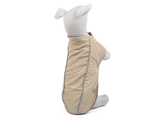 Vsepropejska Reflex zimní bunda pro psa Barva: Béžová