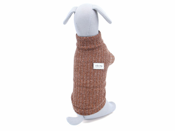Vsepropejska Taima zateplený svetr pro psa Barva: Hnědá