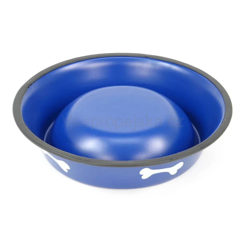 Dish modrá miska pro psa se vzorem kosti Rozměr (cm): 15 - Obrázek 2