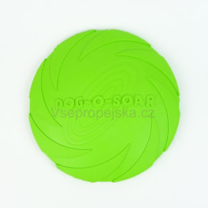 Vsepropejska Soar plastové frisbee pro psa | 18 cm Barva: Zelená