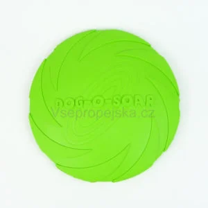 Vsepropejska Soar plastové frisbee pro psa | 18 cm Barva: Zelená