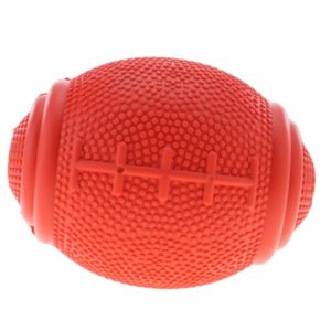 Vsepropejska Tegan ragby míč pro psa na pamlsky Barva: Červená
