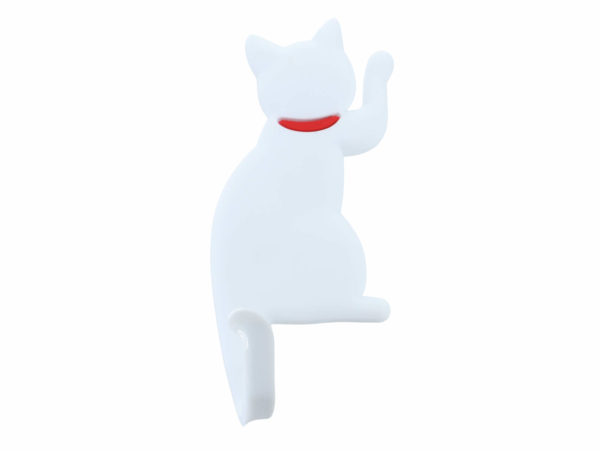 Vsepropejska Manu magnety koček na lednici Barva: Bílá