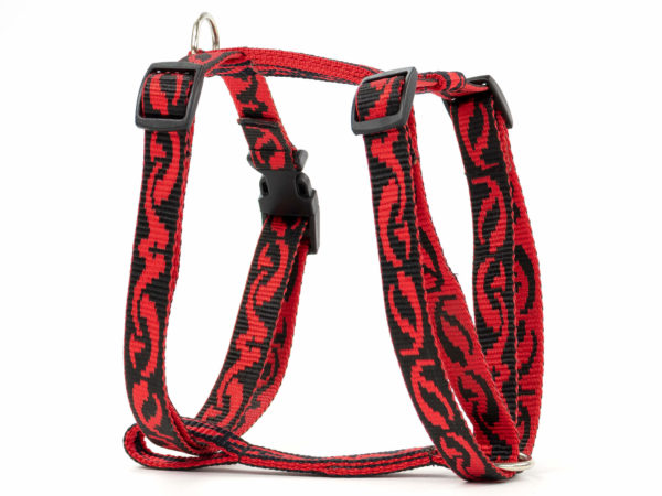 Vsepropejska Tynar postroj pro psa | 31 – 59 cm Barva: Červená