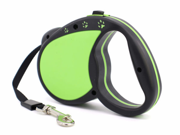 Vsepropejska Elvíra samonavíjecí vodítko pro psa Barva: Zelená