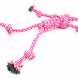 Vsepropejska Fura přetahovadlo pro psy | 30 cm Barva: Růžová