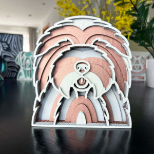 Vsepropejska Mandala Bobtail dekorace na stůl Barva: Vyrob si