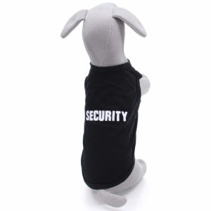 Vsepropejska Lolita tričko s nápisem security pro psa Barva: Černá