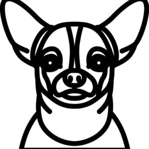 Vsepropejska Psí dekorace na zeď Plemeno: Čivava