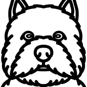 Vsepropejska Psí dekorace na zeď Plemeno: Westík