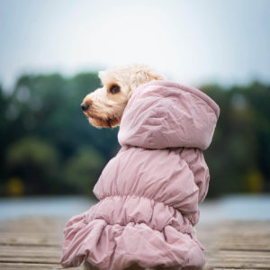 Vsepropejska Aida zimní bunda pro psa Barva: Růžová