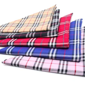 Vsepropejska Servo károvaný šátek pro psa Barva: Modrá