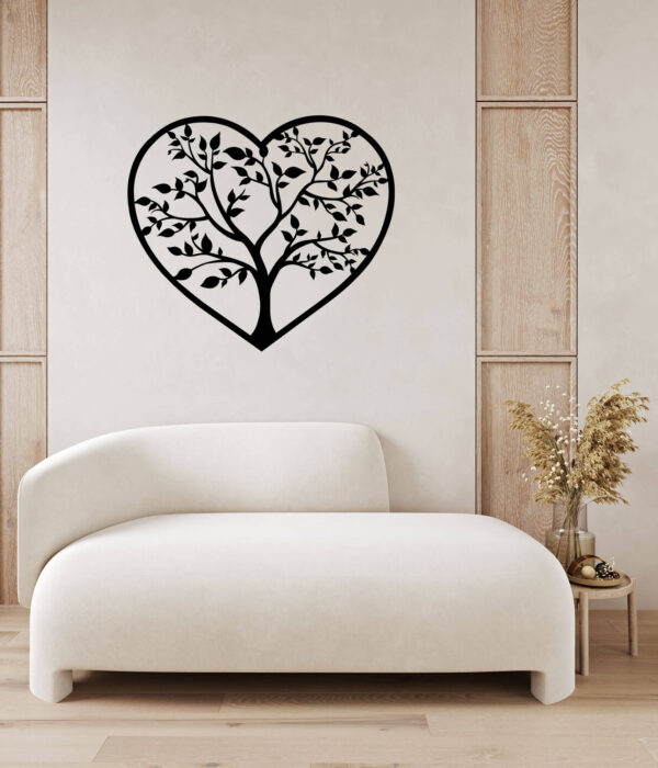 Vsepropejska Strom života srdce 2 dekorace na zeď Rozměr (cm): 40 x 35