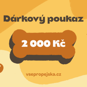 Vsepropejska Gift dárkový poukaz Typ: 2000 Kč