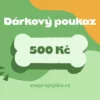 Vsepropejska Gift dárkový poukaz Typ: 500 Kč