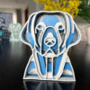 Vsepropejska Mandala Labrador dekorace na stůl Barva: Modrá