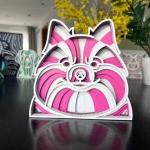 Vsepropejska Mandala Pomeranian dekorace na stůl Barva: Růžová