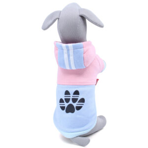 Vsepropejska Chimena sportovní zateplená mikina pro psa Barva: Modro-růžová