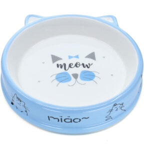 Vsepropejska Meow keramická miska pro kočku Barva: Růžová