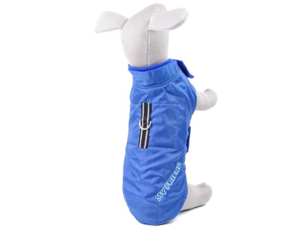 Vsepropejska Snowy zimní bunda „My friend“ pro psa Barva: Modrá