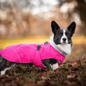 Vsepropejska Furila bunda pro psa s kožíškem Barva: Růžová