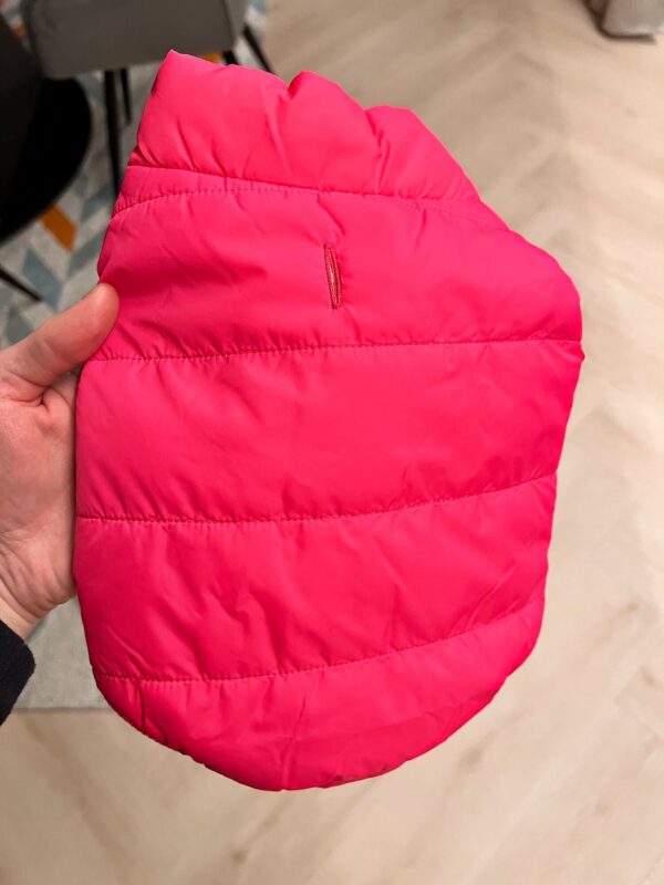 Vsepropejska Navy zimní bunda pro psa s kožíškem Barva: Růžová