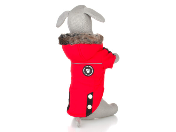 Vsepropejska Ronys zimní bunda pro psa Barva: Červená