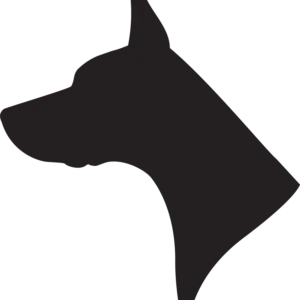 Vsepropejska Dobrman 3 dřevěná dekorace na zeď Rozměr (cm): 38 x 30